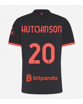 Billige Fotballdrakt AC Milan Omari Hutchinson #20 Replika Tredjedrakt Dame 2026-27 Kortermet Billige Fotballdrakt AC Milan Omari Hutchinson #20 Replika Tredjedrakt Dame 2026-27 Kortermet